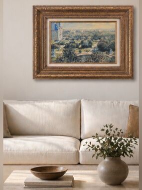 La Pastiche Les Tuileries Musee Marmottan Claude Monet REPRODUCTION painting